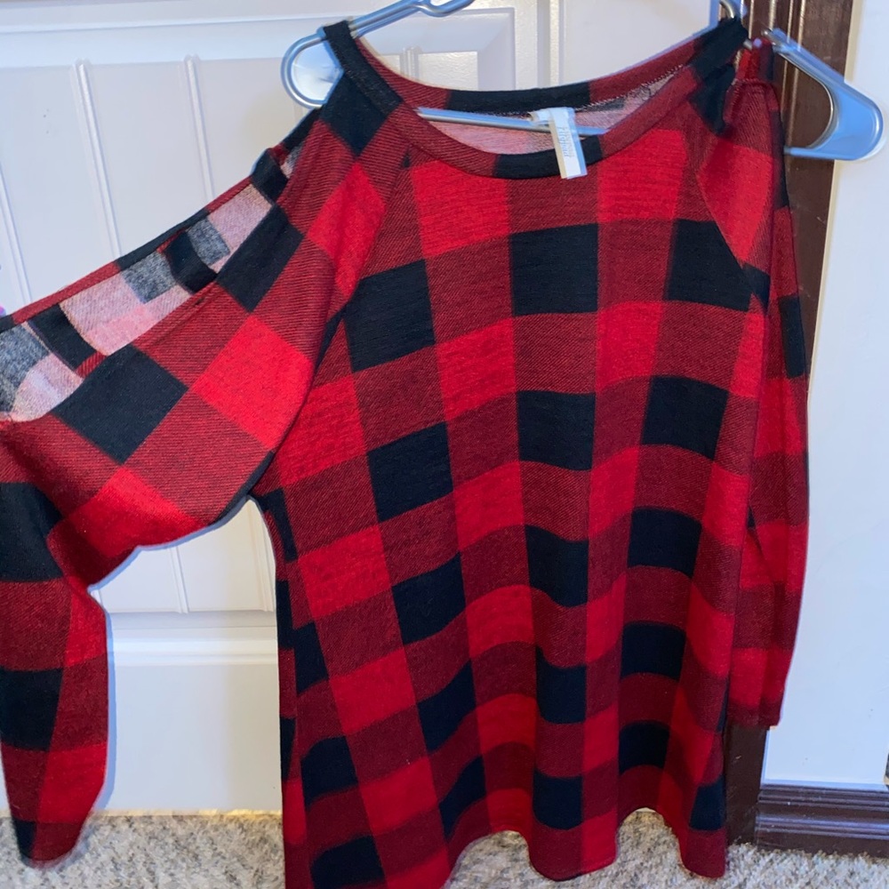 Long sleeve cut out sweater